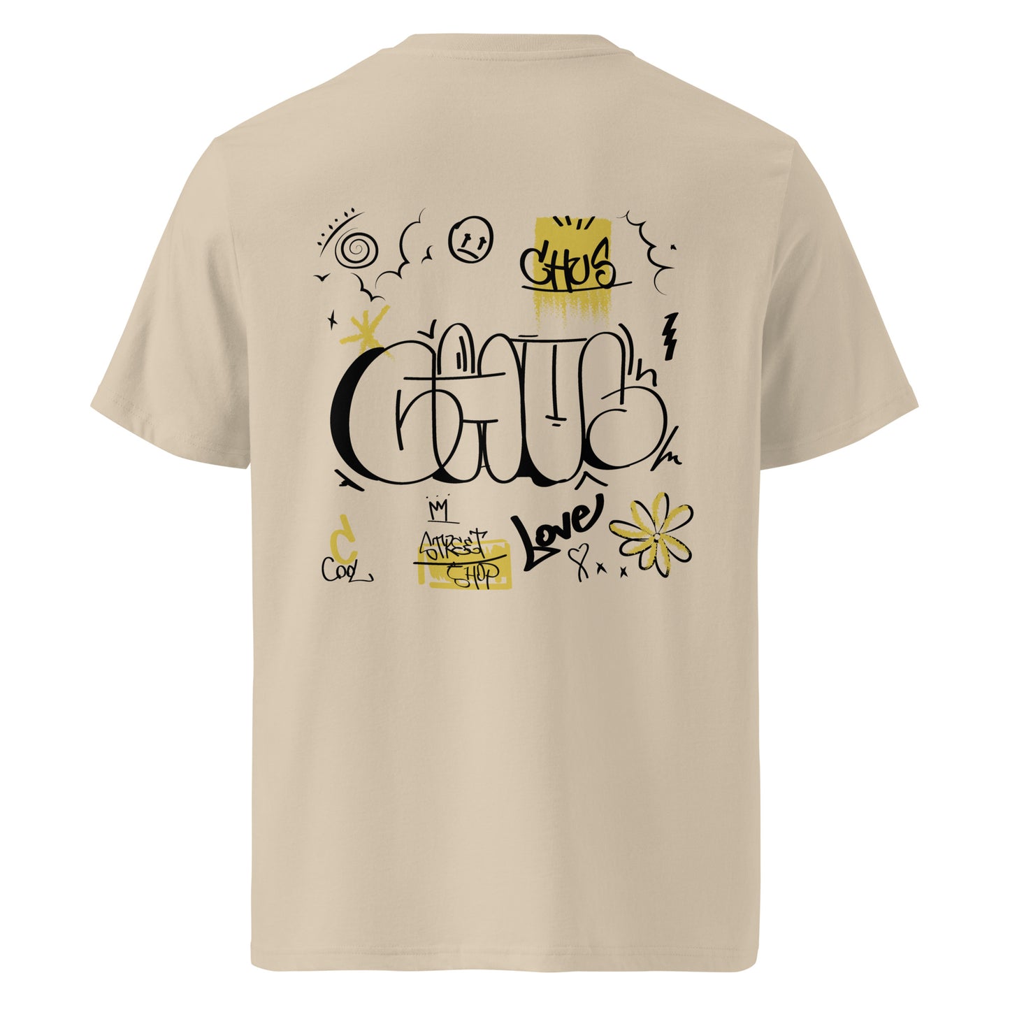 T-shirt unisexe en coton biologique - CHUS GRAFFITI COOL