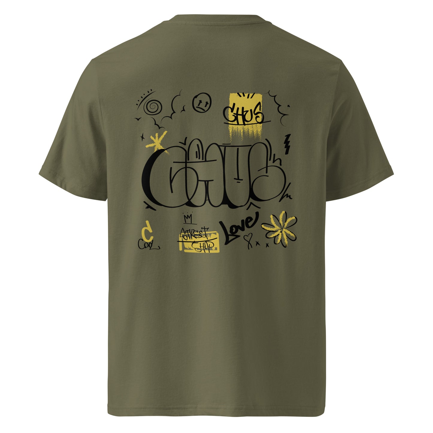 T-shirt unisexe en coton biologique - CHUS GRAFFITI COOL